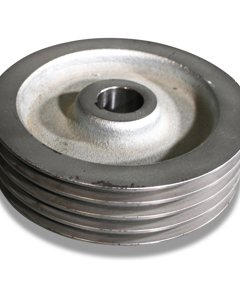 Drive roller 4-groove galvanised, incl. bearing, MDU drive